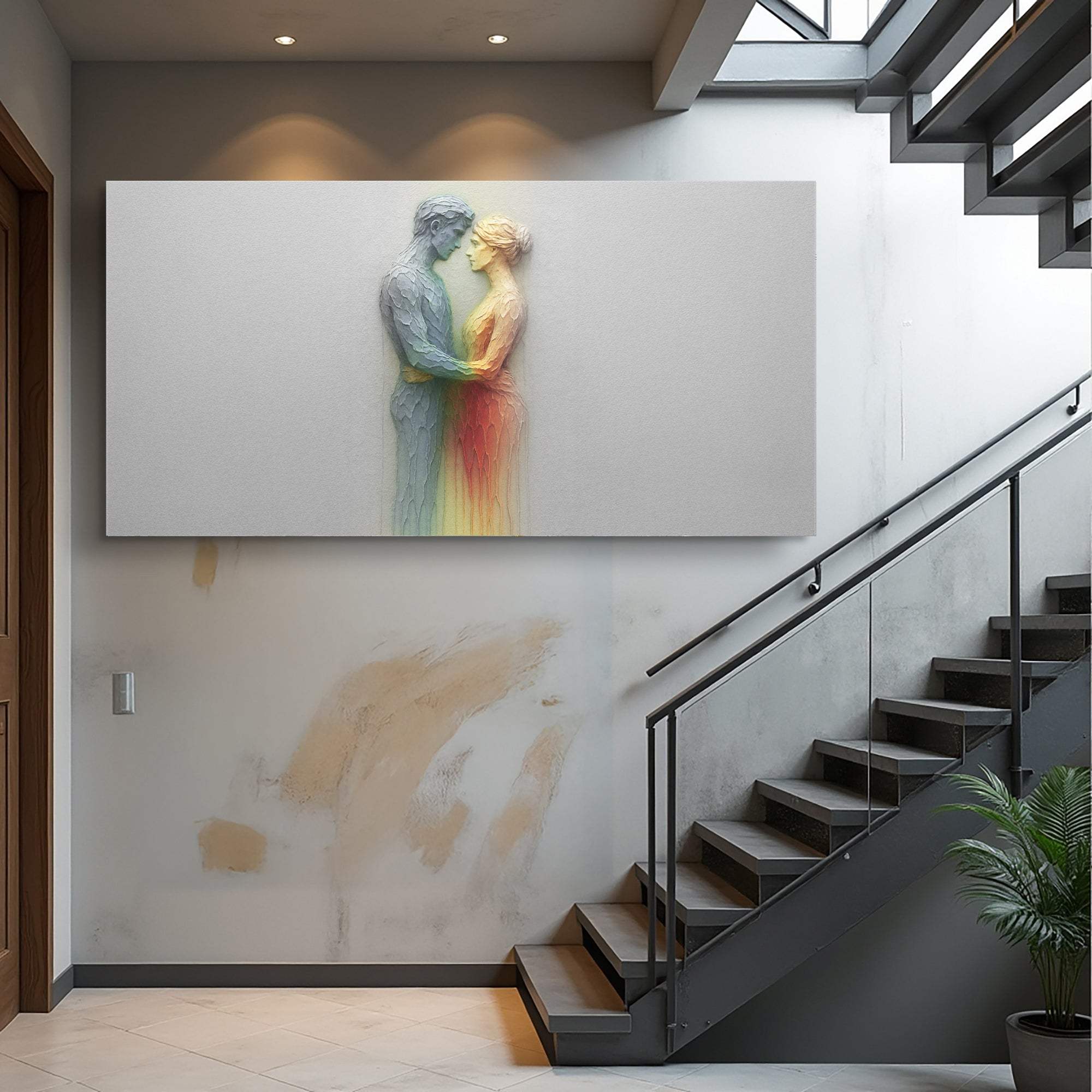 Find Romance Abstract Wall Art - Tailored Canvases - Flyclothing LLC