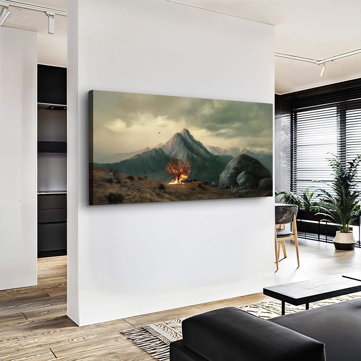Burning Bush - Faith Wall Art IV - Tailored Canvases - Flyclothing LLC