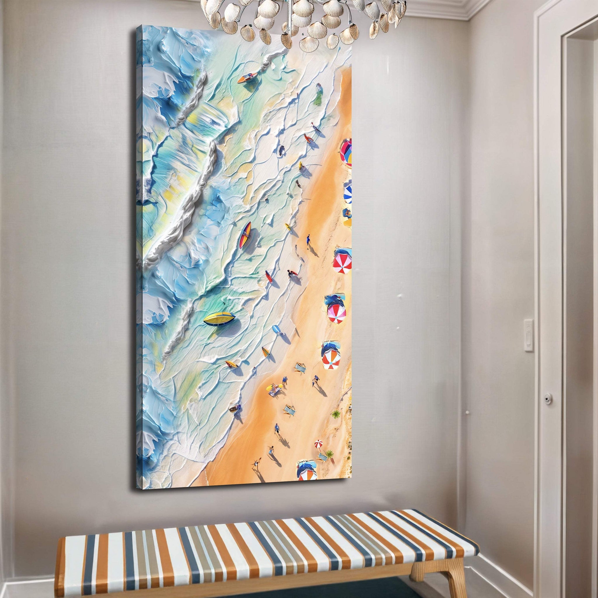 Beach Days Wall Art III - Tailored Canvases - Flyclothing LLC