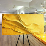 Gold Minimalist Wall Art - Tailored Canvases - Flyclothing LLC