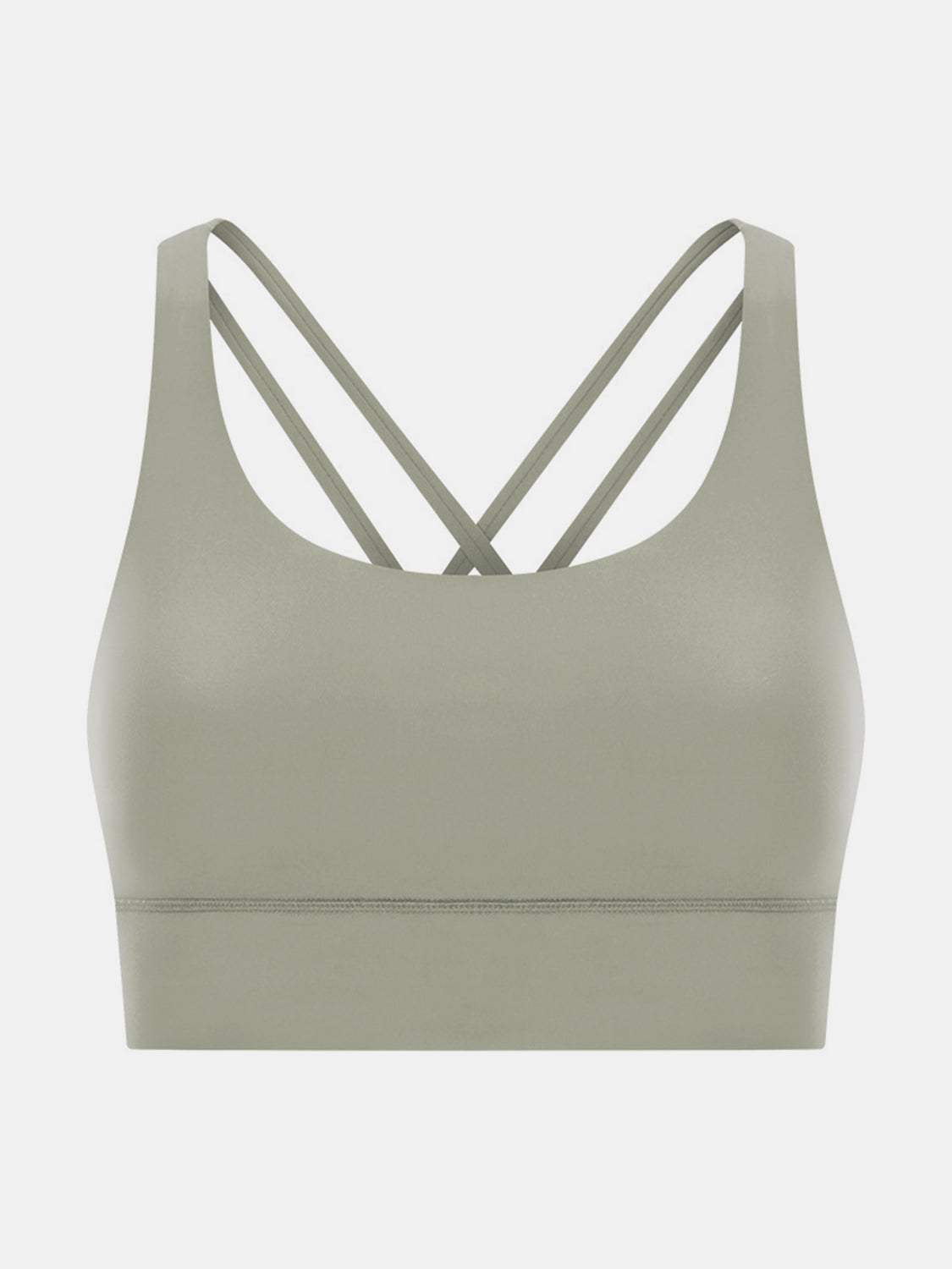 Crisscross Scoop Neck Active Tank - Trendsi - Flyclothing LLC