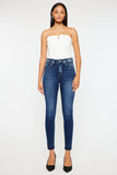 Kancan Full Size High Rise Ankle Skinny Jeans - Trendsi
