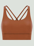 Crisscross Scoop Neck Active Tank - Trendsi - Flyclothing LLC