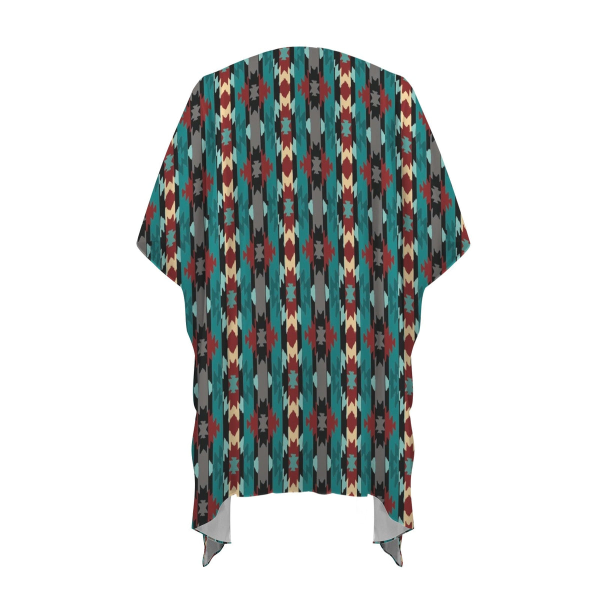 Baha Ranch Southwestern Aztec Duster Kimono Coverup - Baha Ranch Western Wear - Flyclothing LLC