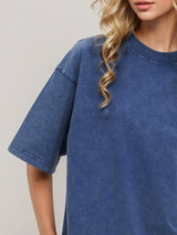 Basic Bae Round Neck Half Sleeve T-Shirt - ShopBasicbae - Flyclothing LLC