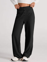 High Waist Wide Leg Pants - Trendsi - Flyclothing LLC