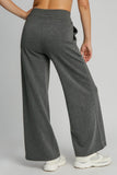 Umgee Full Size Drawstring Wide Leg Pants with Pockets - Trendsi