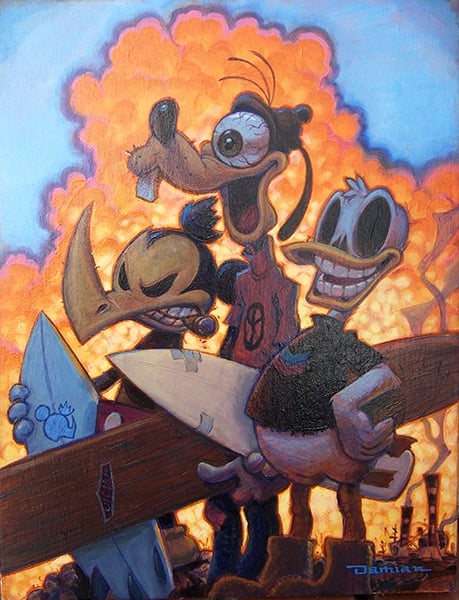 Black Market Art Company 3 Amigos Print