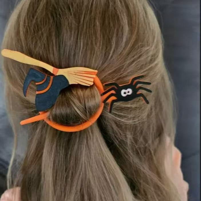 Halloween Barrettes Witch Bat Hairpin - My Store - Flyclothing LLC