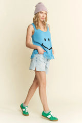 Jade By Jane Smiley Fringe Tank Top - Trendsi - Flyclothing LLC