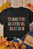 Letter Graphic Round Neck Short Sleeve T-Shirt - Trendsi - Flyclothing LLC