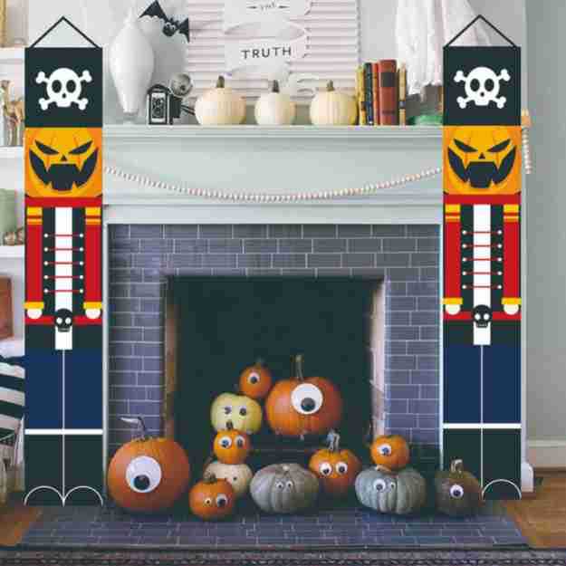 Halloween Halloween Soldier Model Nutcracker Banner Couplet - My Store - Flyclothing LLC