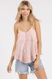 Mittoshop Textured V-Neck Cami - Trendsi