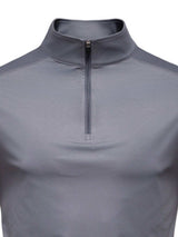 Men's Sun Protection Long Sleeve Half-Zip T-Shirt - Trendsi - Flyclothing LLC