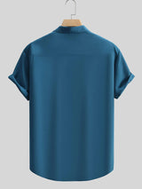 Men's Casual Short-Sleeve Shirt - Trendsi - Flyclothing LLC