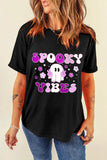 Graphic Round Neck Short Sleeve T-Shirt - Trendsi - Flyclothing LLC