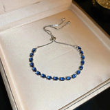 Alloy Zircon Bracelet - Trendsi