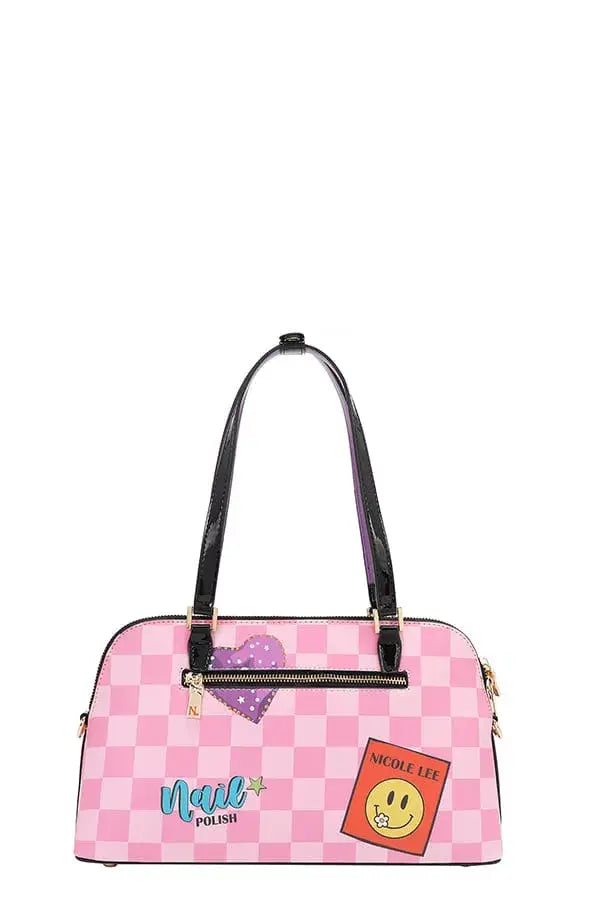 Nicole Lee USA Nail Polish Dome Shoulder Bag - Trendsi - Flyclothing LLC