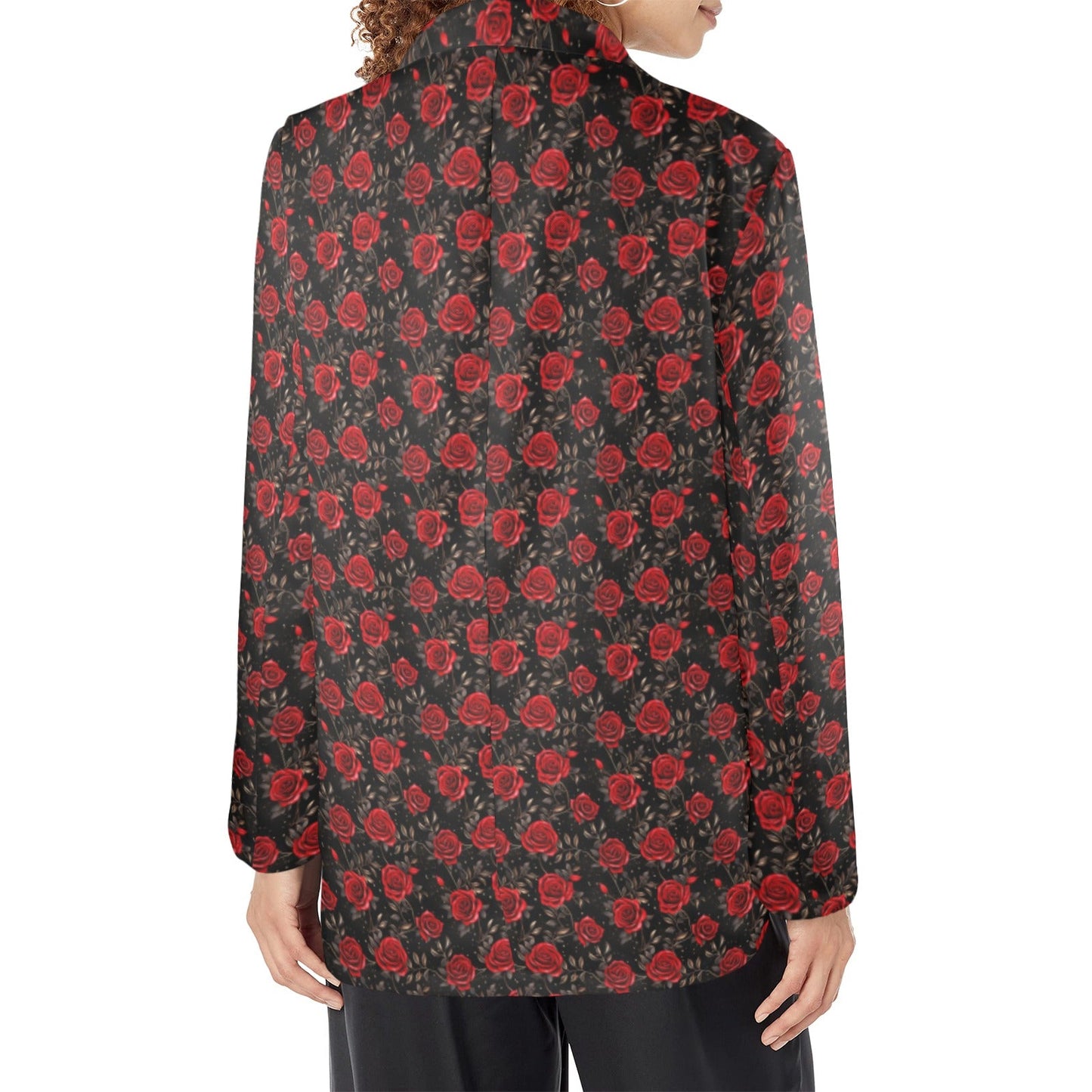 Baha Ranch Colores De Mexico Red Rose Blazer