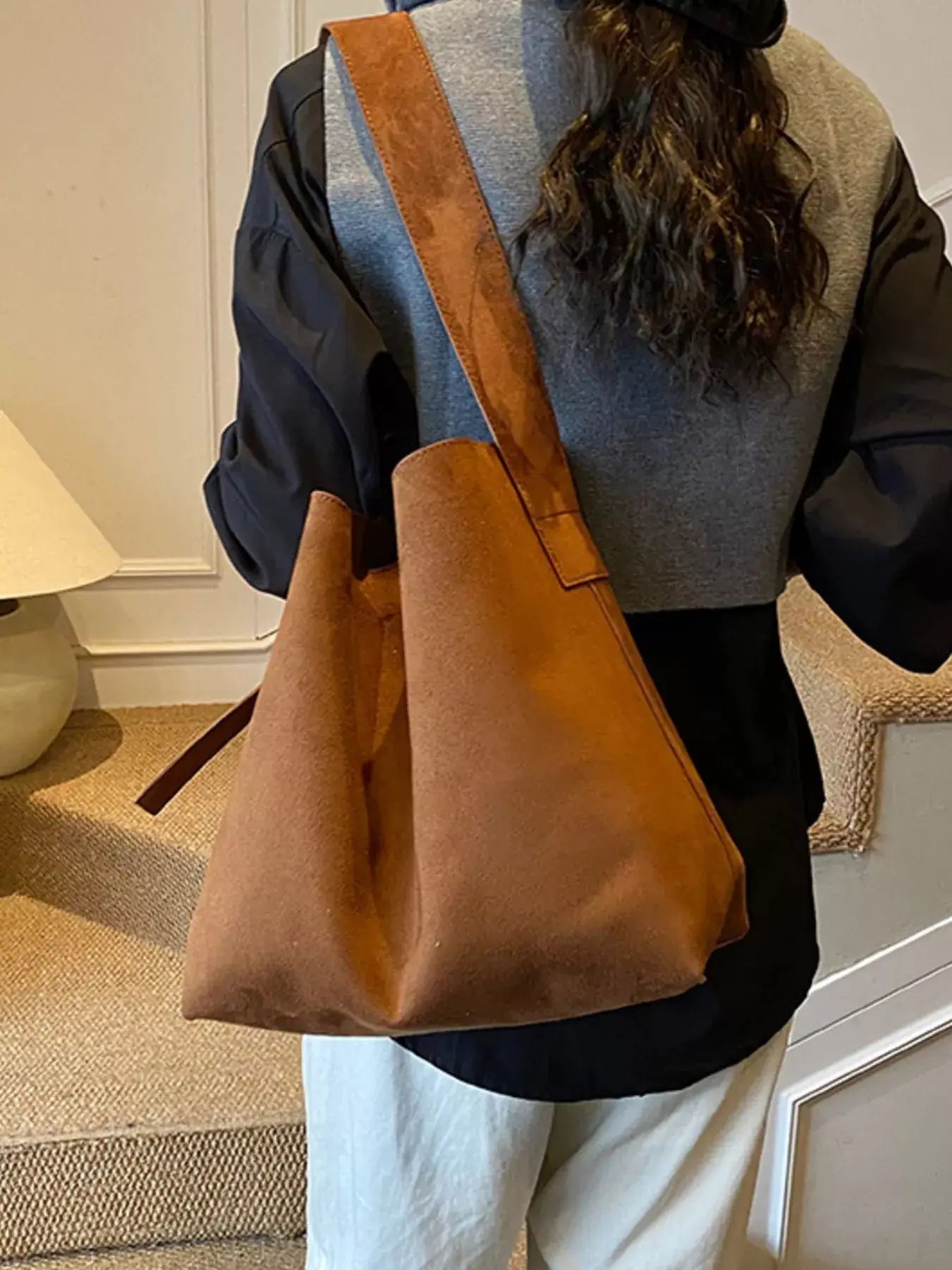 Buckle Adjustable Strap Tote Bag - Trendsi - Flyclothing LLC