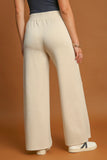Umgee Full Size Drawstring Wide Leg Pants with Pockets - Trendsi