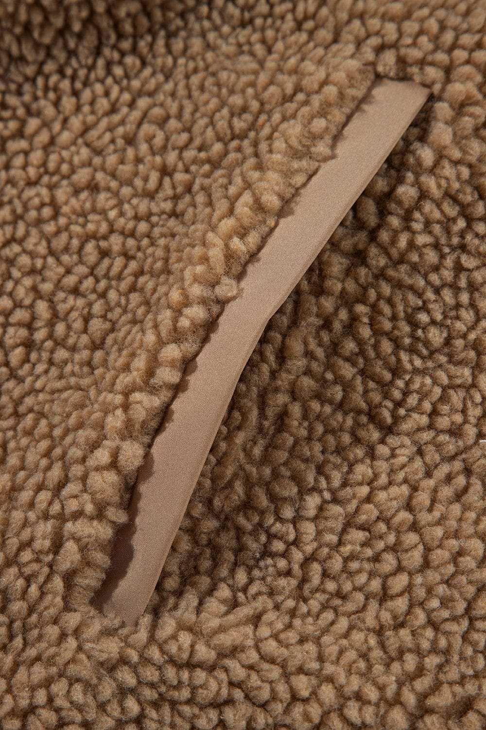 Drawstring Fleece Zip Up Hooded Jacket - Trendsi - Flyclothing LLC