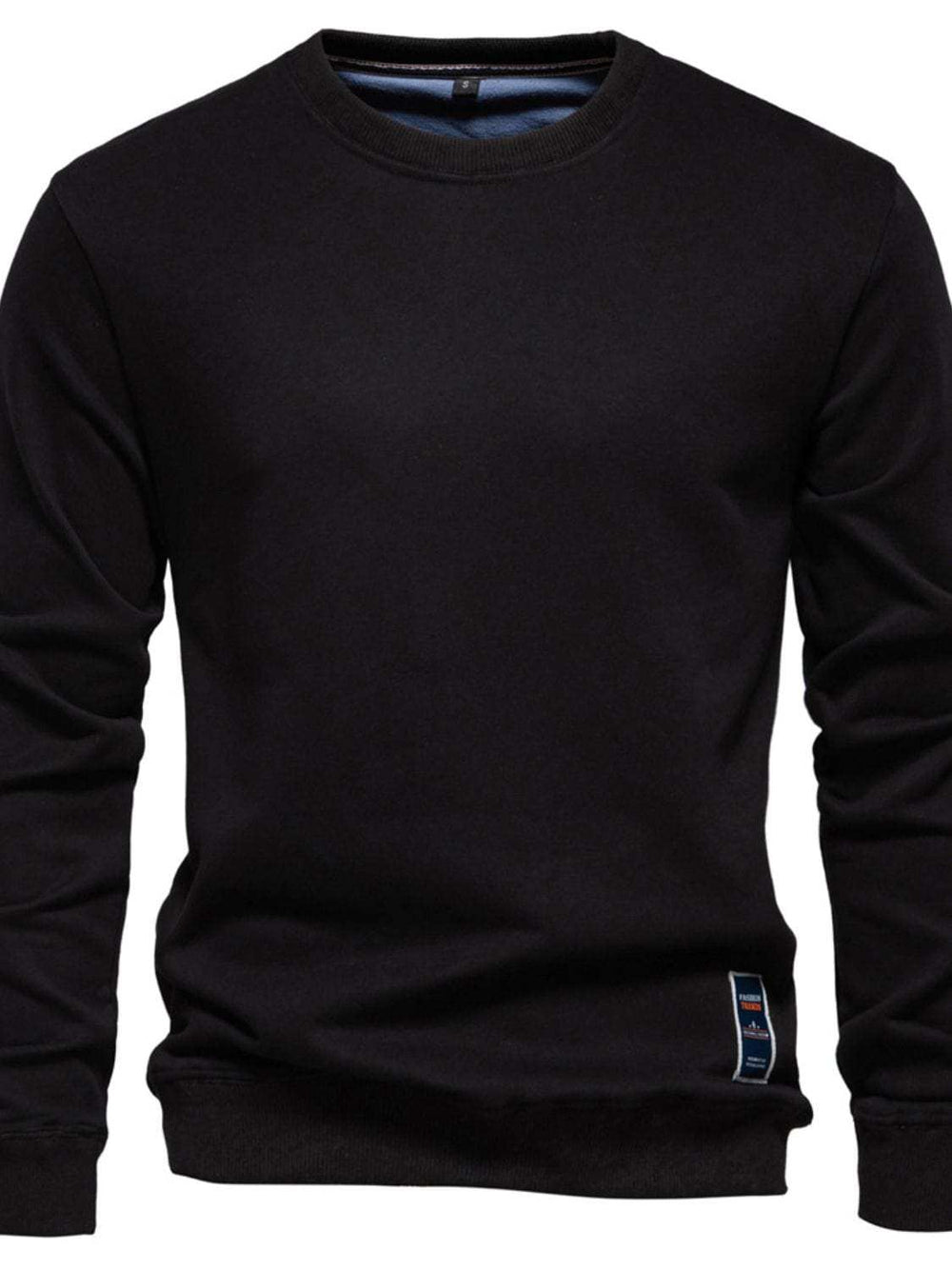 Men's Round Neck Long Sleeve Sweatshirt - Trendsi - Flyclothing LLC