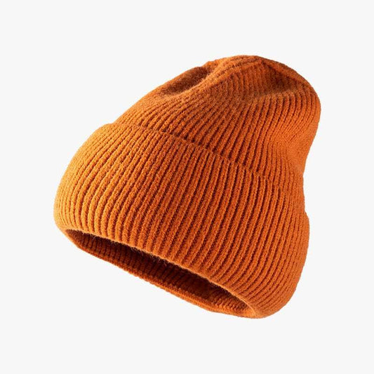 Thermal Solid Knit Hat - Trendsi - Flyclothing LLC