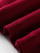 Solid Color Crew Neck Knit Cap Sleeve Sweater - Trendsi - Flyclothing LLC