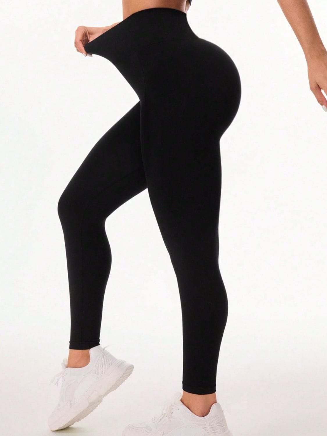 Pocketed High Waist Active Leggings - Trendsi