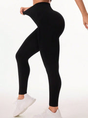 Pocketed High Waist Active Leggings - Trendsi