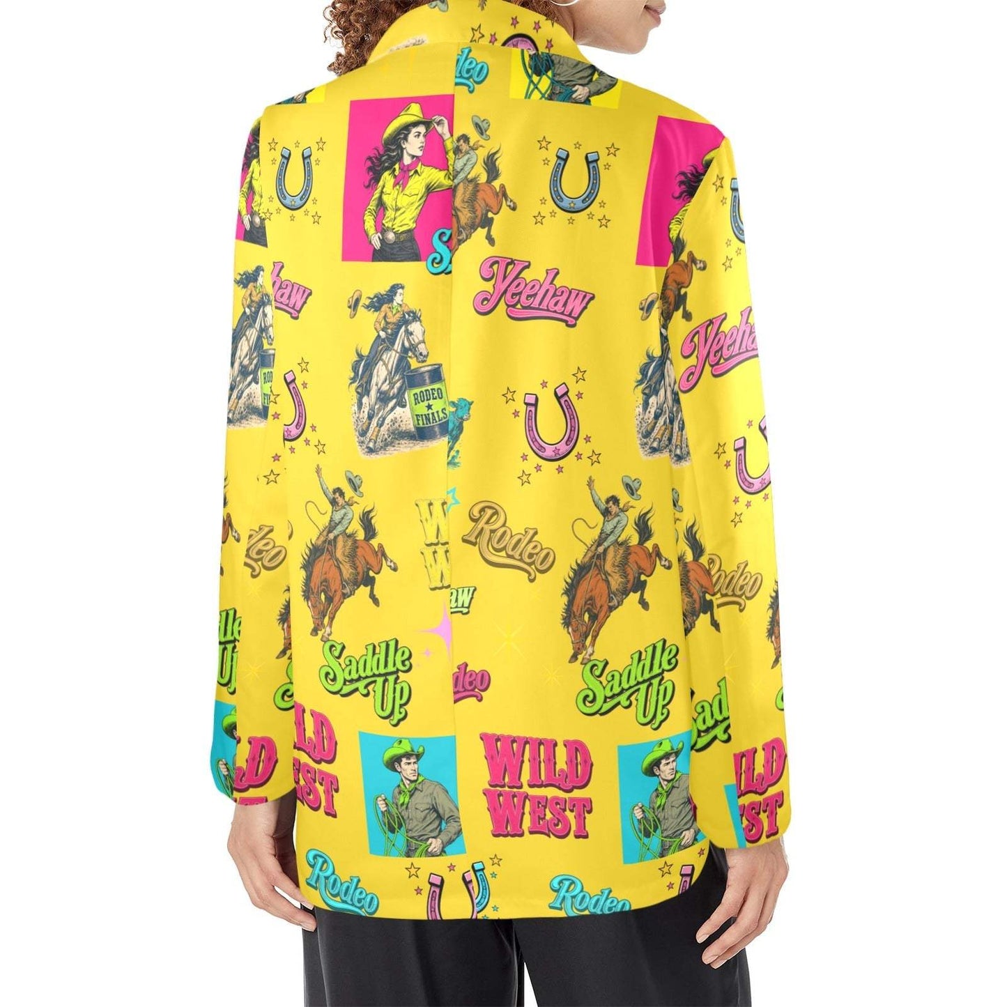 Baha Ranch The Last Roundup Blazer in Mustard - Baha Ranch Western Wear - Flyclothing LLC