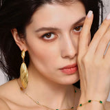 Stainless Steel Dangle Earrings - Trendsi - Flyclothing LLC