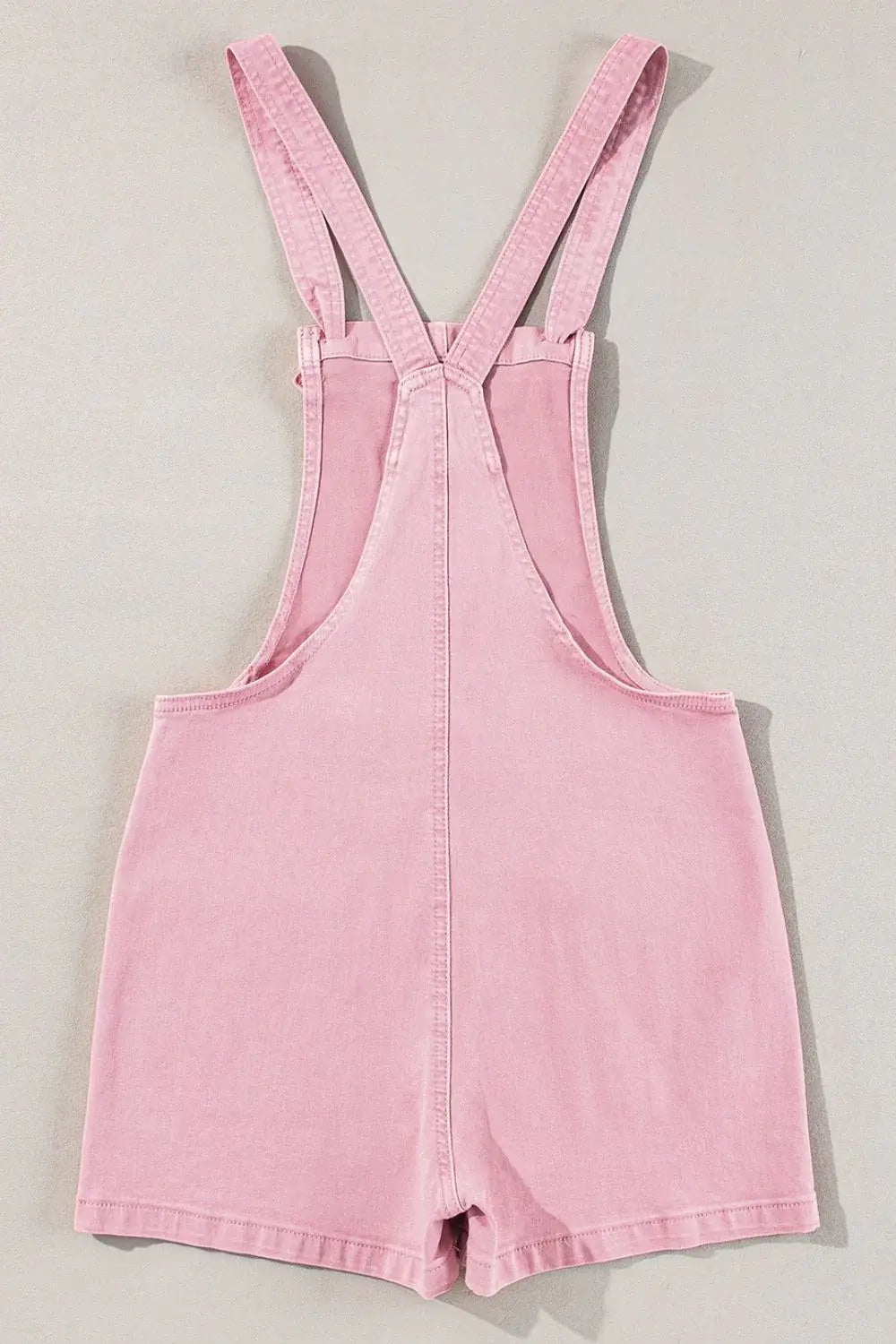 Knot Straps Denim Overalls with Pockets - Trendsi - Flyclothing LLC