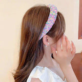 Acrylic Contrast Wide Headband - Trendsi - Flyclothing LLC