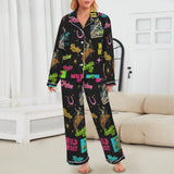 Baha Ranch The Last Round Up Satin Pajama Set - Baha Ranch Western Wear - Flyclothing LLC