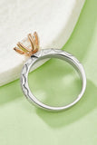 1 Carat Moissanite 925 Sterling Silver Ring - Trendsi