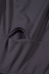 Cutout Square Neck Wide Strap Active Jumpsuit - Trendsi - Flyclothing LLC