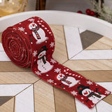 Christmas Snowman Decorative Ribbon - Trendsi - Flyclothing LLC