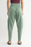 MONO B Flowbarrel High Waist Active Pants - Trendsi