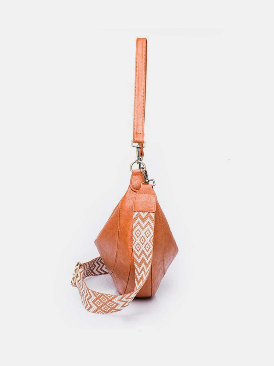 PU Leather Removable Strap Crossbody Bag - Trendsi - Flyclothing LLC