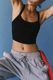 Scoop Neck Active Tank - Trendsi - Flyclothing LLC
