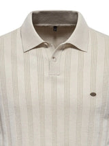 Men's Collared Neck Short Sleeve Knit Polo - Trendsi - Flyclothing LLC