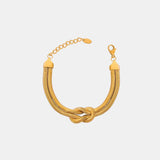 Titanium Steel Knot Bracelet - Trendsi - Flyclothing LLC