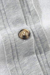 Pocketed Curved Hem Button Up Vest - Trendsi - Flyclothing LLC