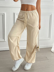 Devine Drawstring Joggers with Pockets - Trendsi