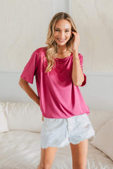Sew In Love Full Size Square Neck Short Sleeve Top - Trendsi - Flyclothing LLC