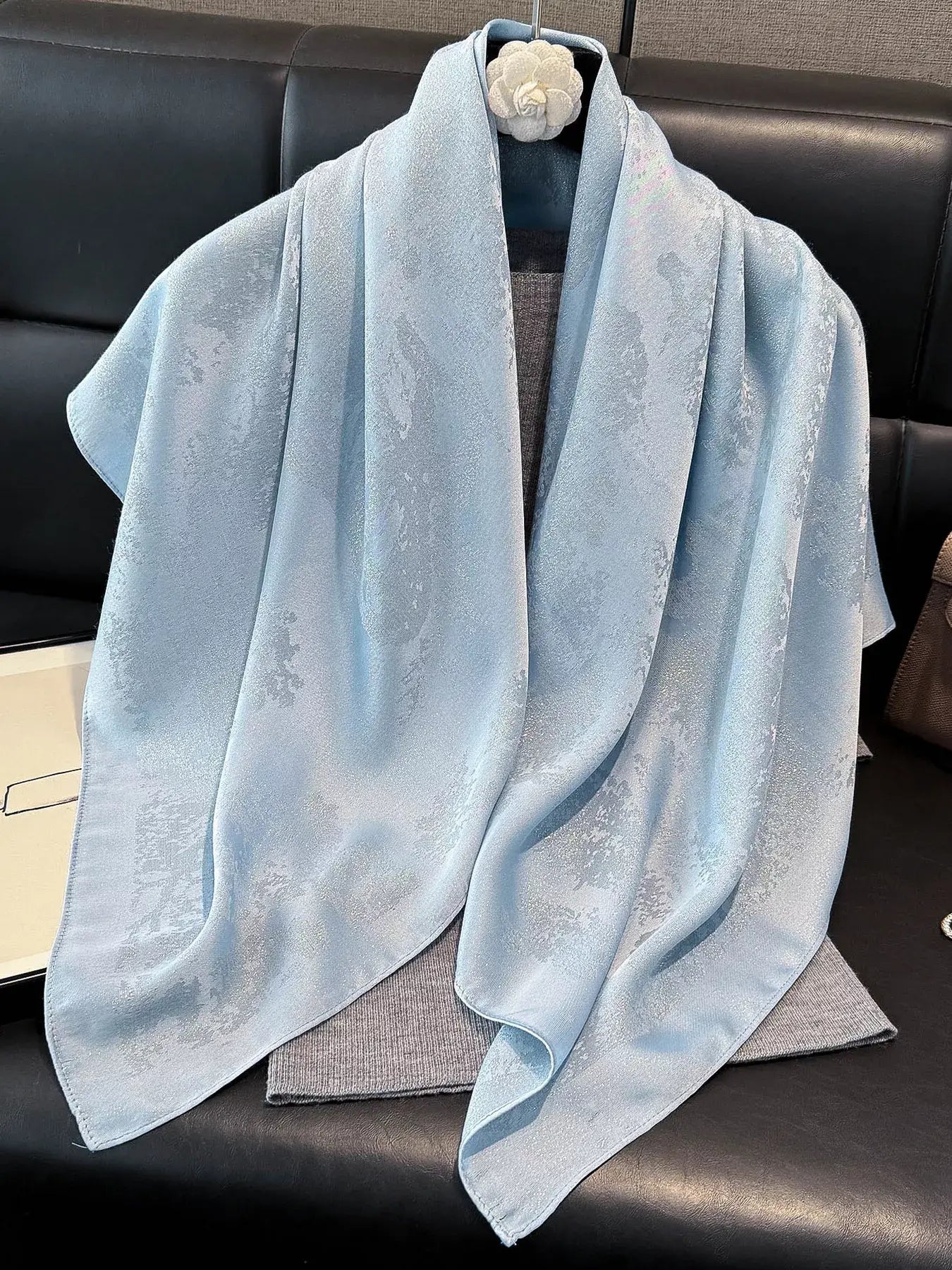Lightweight Silk Scarf - Trendsi - Flyclothing LLC
