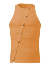 Men's Full Size Cutout Round Neck Tank Plus Size - Trendsi - Flyclothing LLC