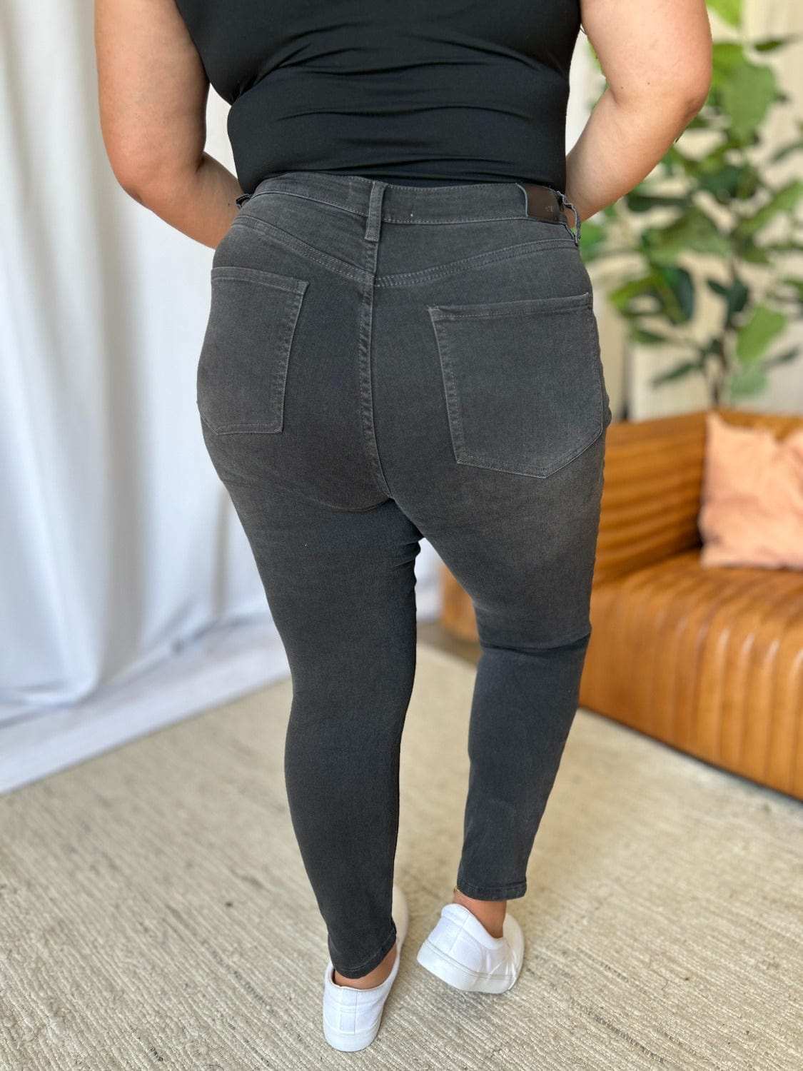 RFM Full Size High Rise Tummy Control Skinny Jeans - Trendsi - Flyclothing LLC